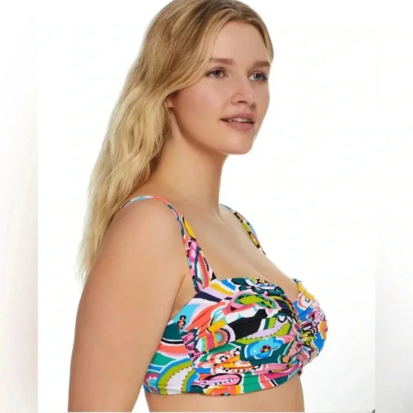 Bleu Rod Beattie Go For Bold Convertible Bikini Top Size 34DD - Picture 3 of 9